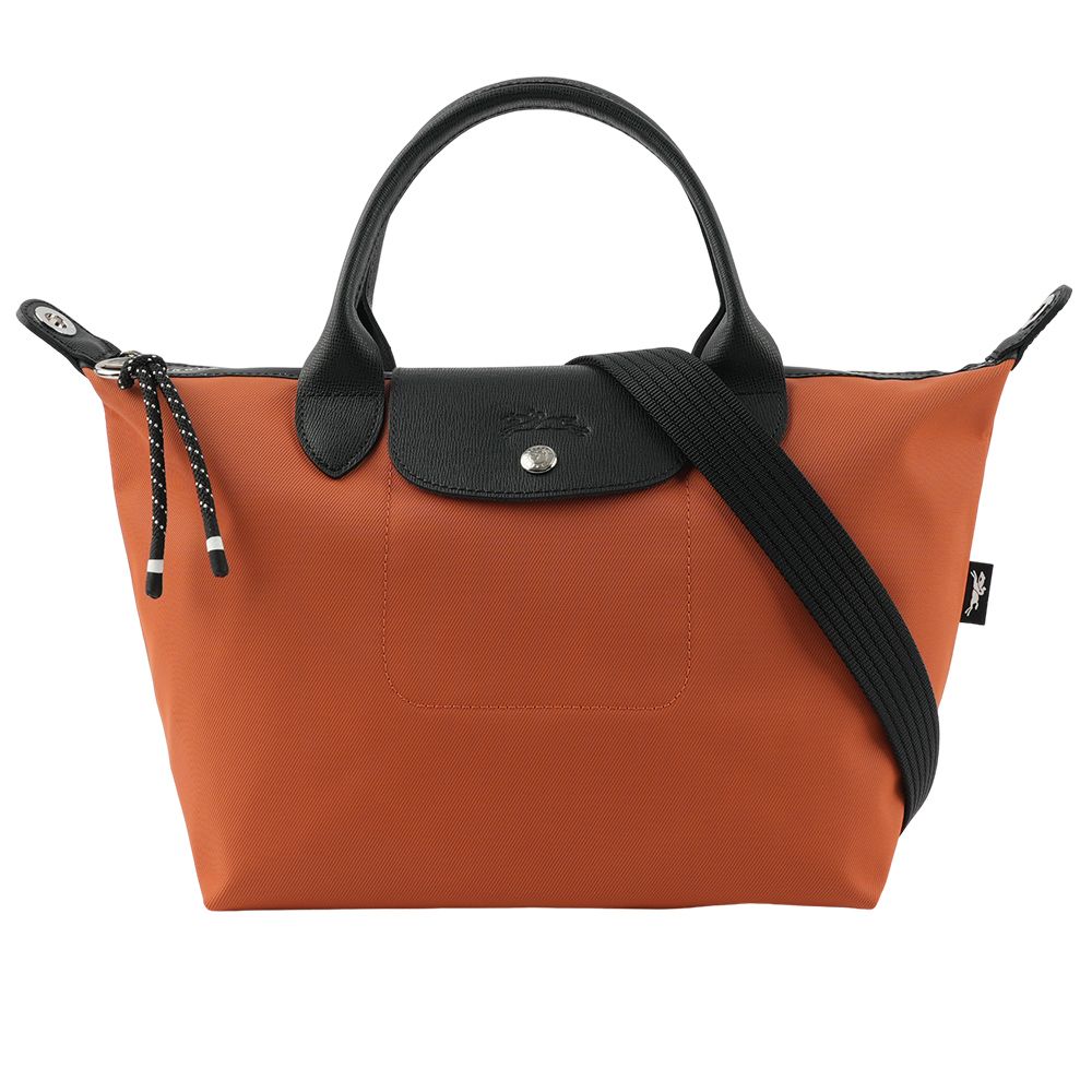 Longchamp S號 LE PLIAGE ENERGY 再生帆布二用包(赭黃色)