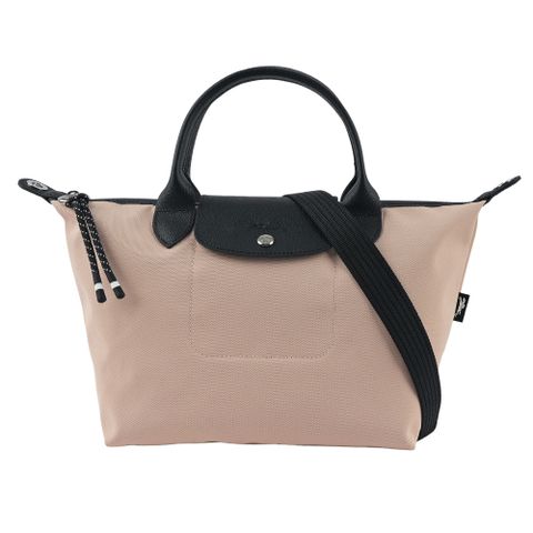 Longchamp S號 LE PLIAGE ENERGY 再生帆布二用包(裸膚色)