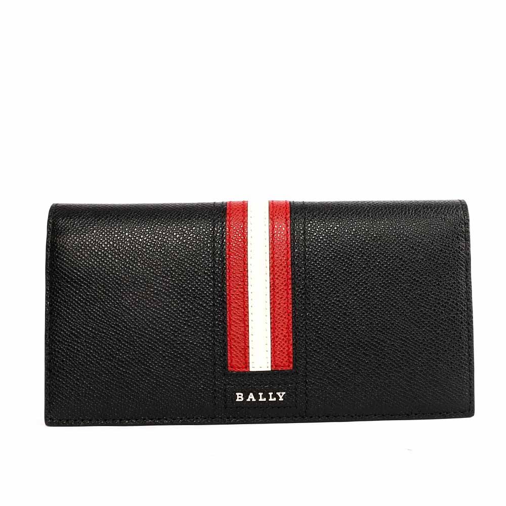 BALLY  TALIRO防刮牛皮對開長夾(黑) 6218067 001