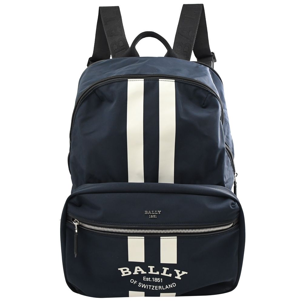 BALLY  FIXIE 手提/斜背三用折疊後背包.深藍