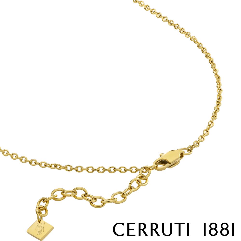 Cerruti 1881 義大利經典FRAGANCIA長墜鍊 限量2折 全新專櫃展示品 原廠禮盒包裝(CN0204)