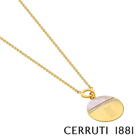 Cerruti 1881 義大利經典FRAGANCIA項鍊 限量2折 全新專櫃展示品 原廠禮盒包裝(CN0202)