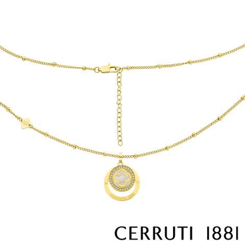 Cerruti 1881 義大利經典ONAGRACE項鍊 限量2折 全新專櫃展示品 原廠禮盒包裝(CN0713)