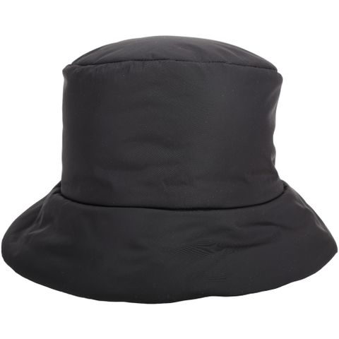 PRADA Padded 三角牌膨鬆夾棉尼龍漁夫帽(黑色) - PChome 24h購物