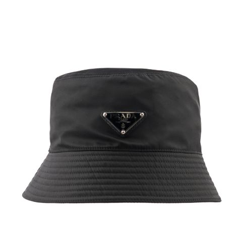 PRADA 普拉達 Re-Nylon Bucket Hat 漁夫帽 S (黑色) 2HC137 2DMI F0002