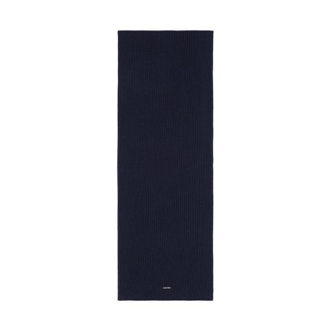 CALVIN KLEIN CLASSIC COTTON SCARF 藍色男款配件