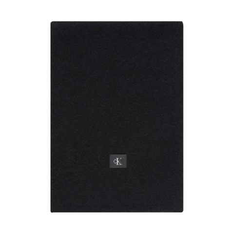 CALVIN KLEIN JEANS MINIMAL MONOGRAM SCARF 黑色女款配件