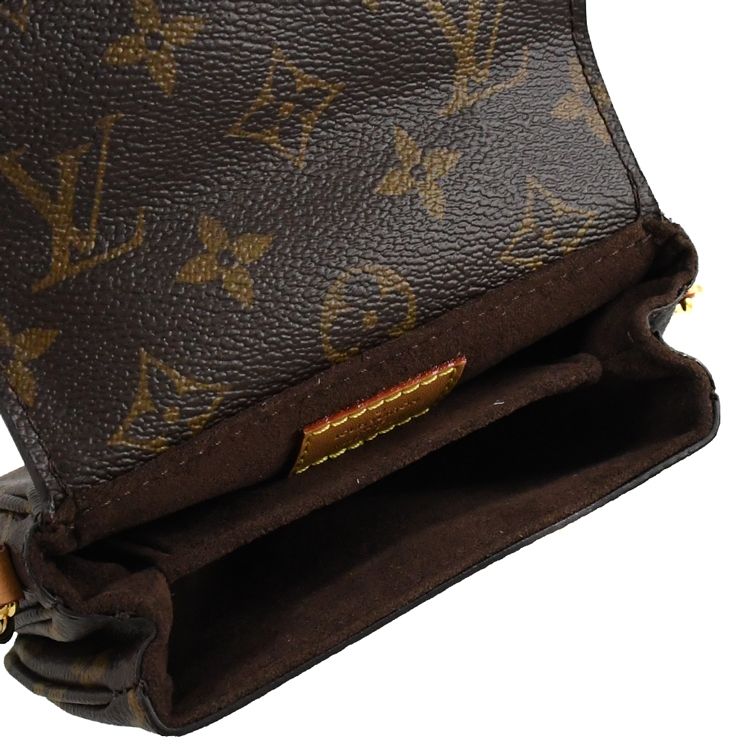 Louis Vuitton/LV 路易威登 Louis Vuitton LV M81267 Micro Mtis 經典花紋超迷你手提斜背兩用小廢包