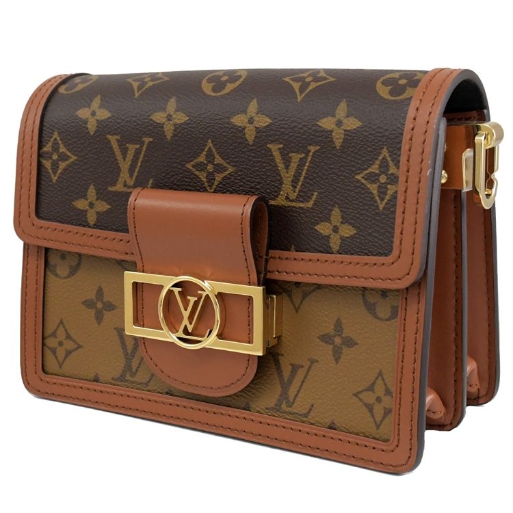 Authentic Louis Vuitton Monogram Reverse Dauphine MINI M45959 Bag  #M45-959-A