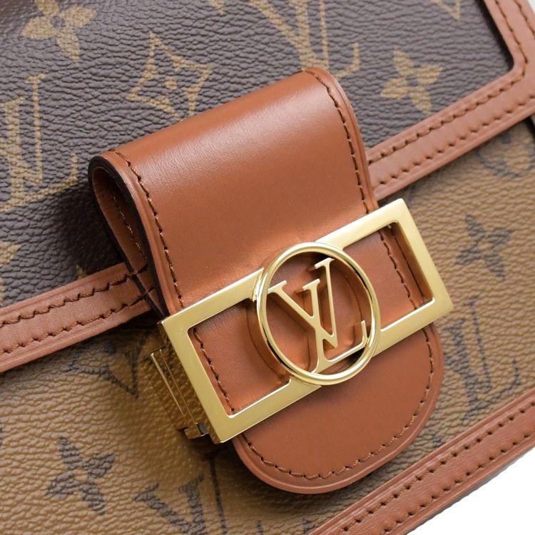 Authentic Louis Vuitton Monogram Reverse Dauphine MINI M45959 Bag  #M45-959-A