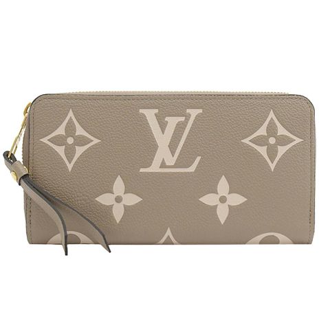 Louis Vuitton LV M69794 Monogram Empreinte花紋拉鍊長夾