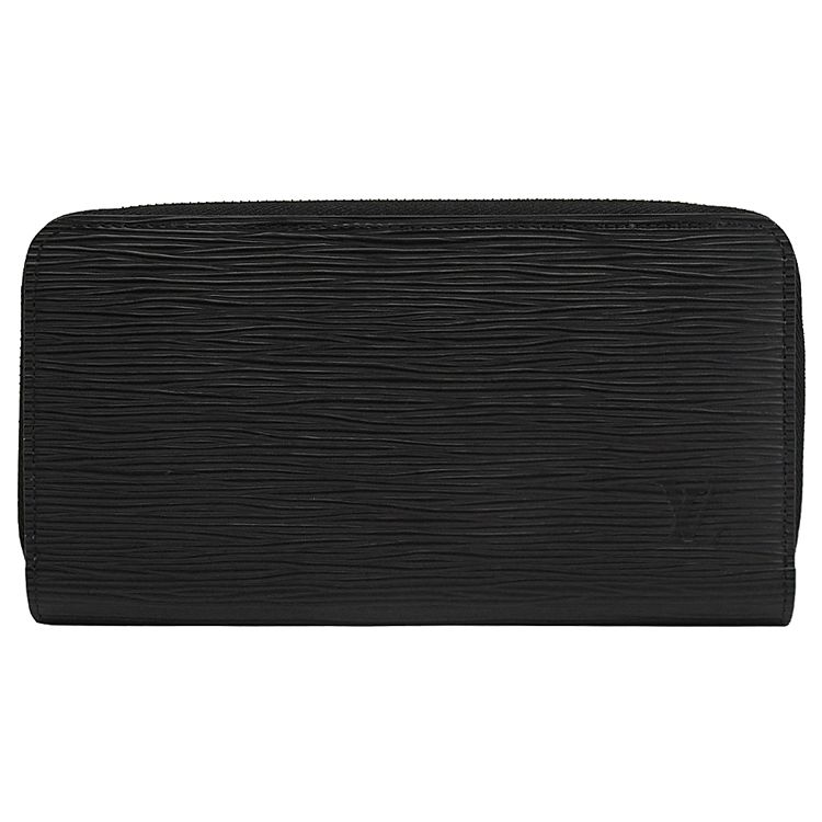 Louis Vuitton 路易威登 Louis Vuitton LV ZIPPY EPI 水波紋皮革拉鍊長夾.黑 現貨