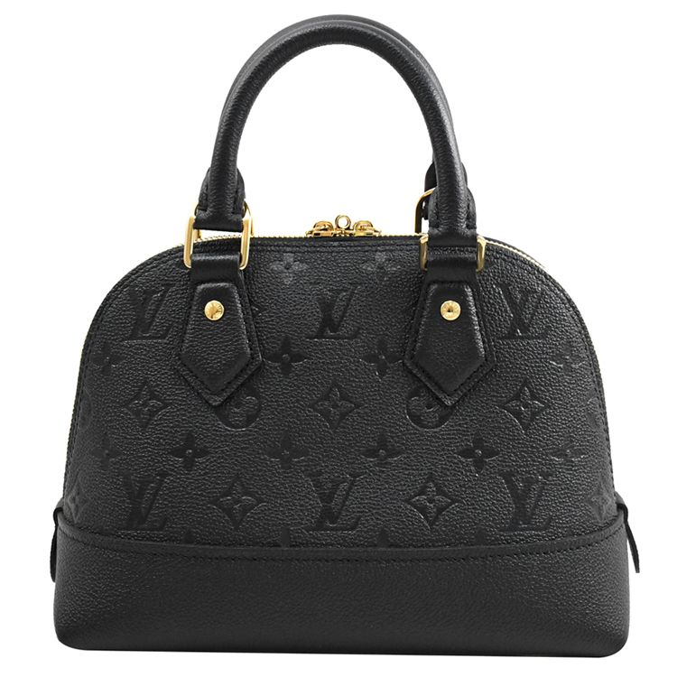 Louis Vuitton 路易威登 Louis Vuitton LV No Alma BB 經典壓花牛皮手提斜背艾瑪包-附掛鎖 現貨