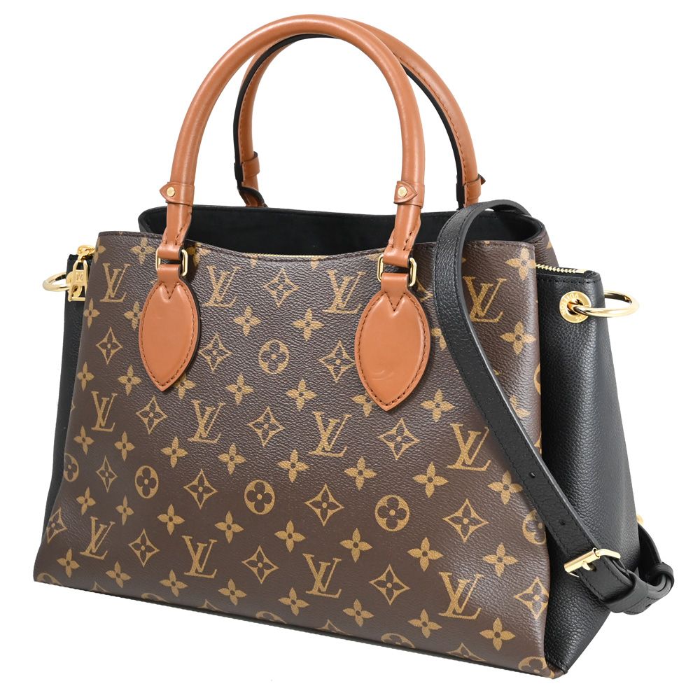 Louis Vuitton/LV 路易威登 Louis Vuitton LV Vendme MM 經典Monogram帆布三層手提兩用包 現貨