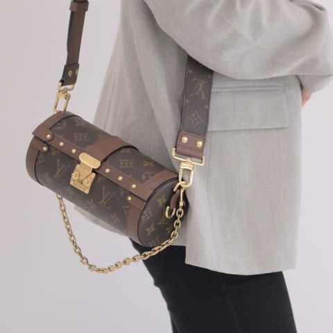 Louis Vuitton 路易威登 LV Papillon Trunk 經典花紋兩用圓桶包.現貨
