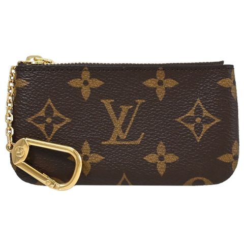 Louis Vuitton 路易威登 Louis Vuitton LV 經典花紋拉鍊鑰匙零錢包 現貨