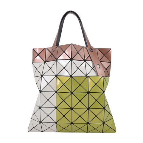 Issey Miyake 三宅一生 BAOBAO TRES 6X6托特包-黃色混合