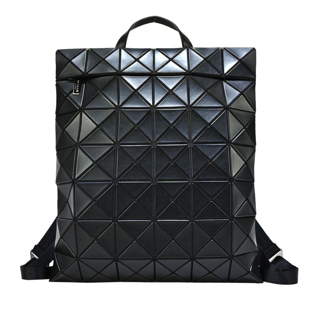 Issey Miyake 三宅一生   BAOBAO 6x7霧面皮革後背包-黑