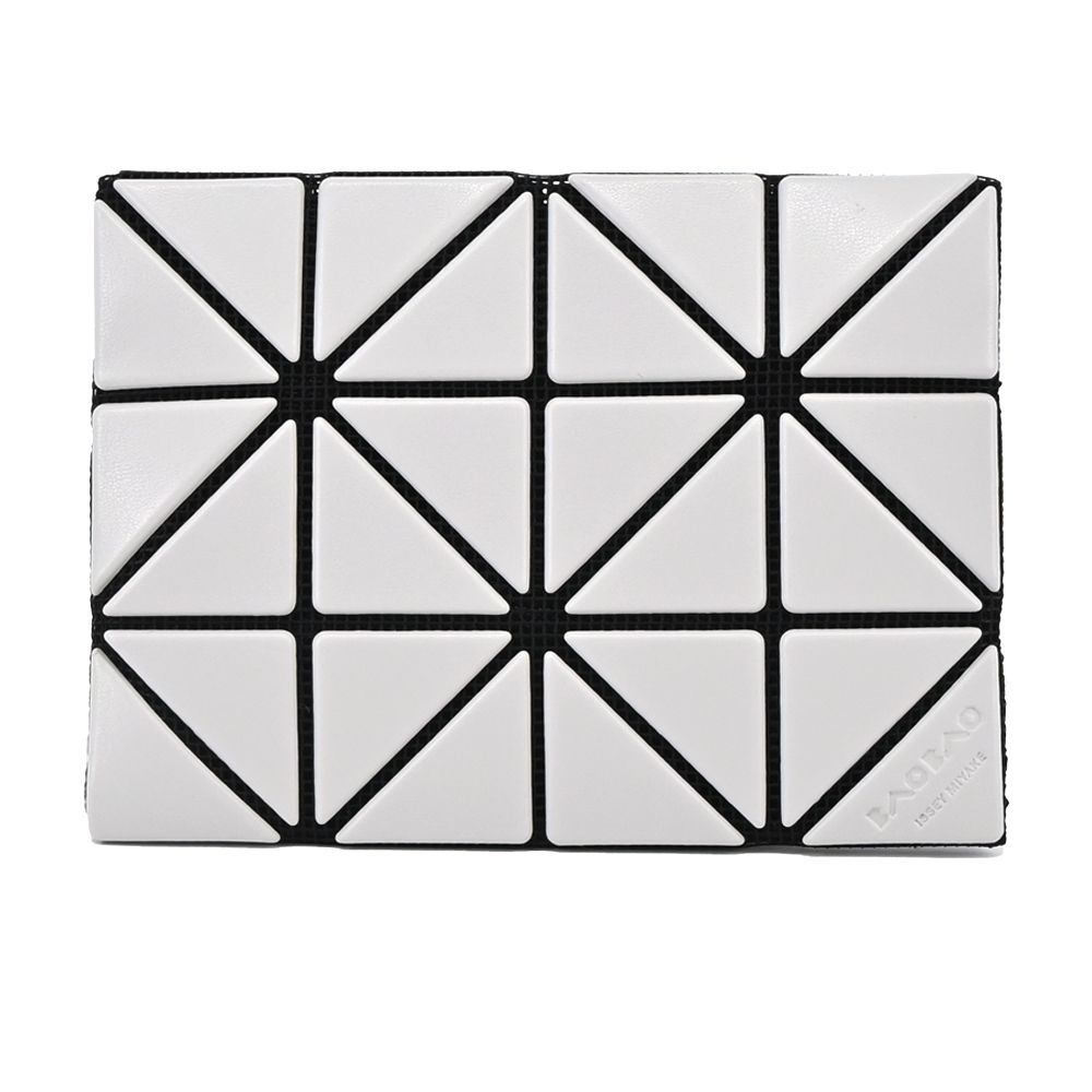 Issey Miyake 三宅一生   BAOBAO 3x4霧面單色名片夾-灰白