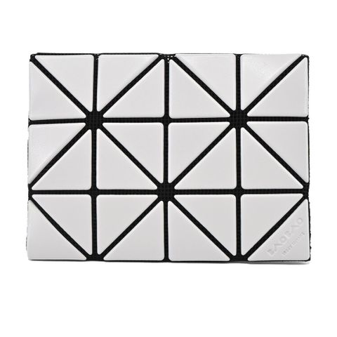 Issey Miyake 三宅一生 BAOBAO 3x4霧面單色名片夾-灰白