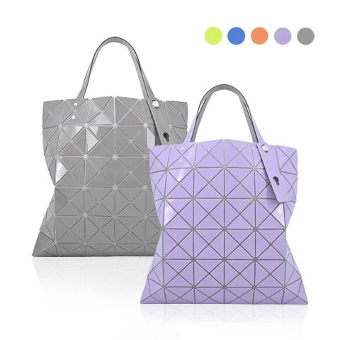 ISSEY MIYAKE 三宅一生 BAOABO粉彩透光6x6亮面手提包