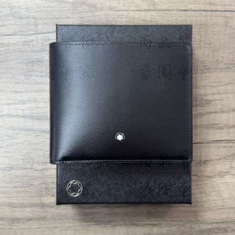 MONTBLANC 萬寶龍 大師傑作（大班）系列皮夾，8 卡式 MB198310