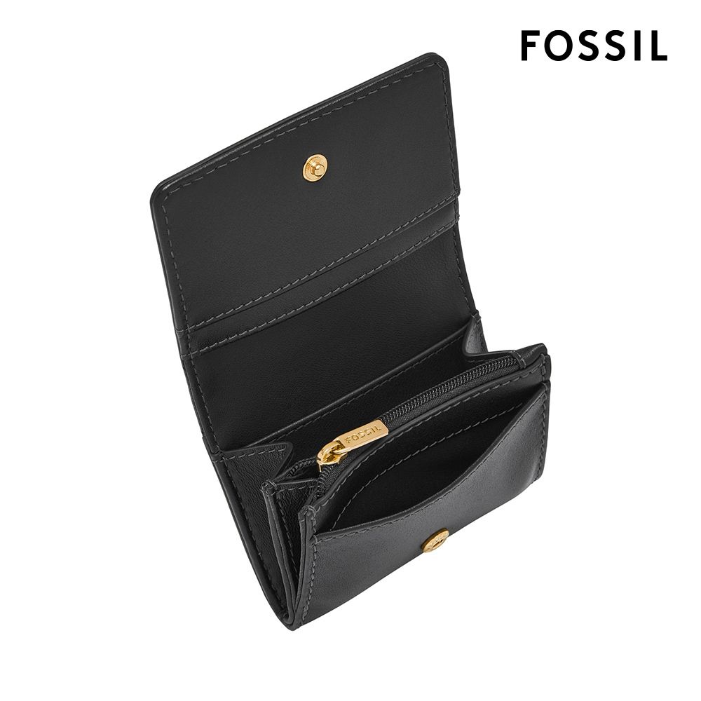 FOSSIL FOSSIL Lennox 真皮輕巧短夾 (2色可選)