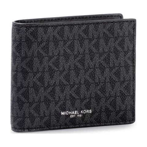 MICHAEL KORS BILLFOLD COIN WALLET 黑色男款配件