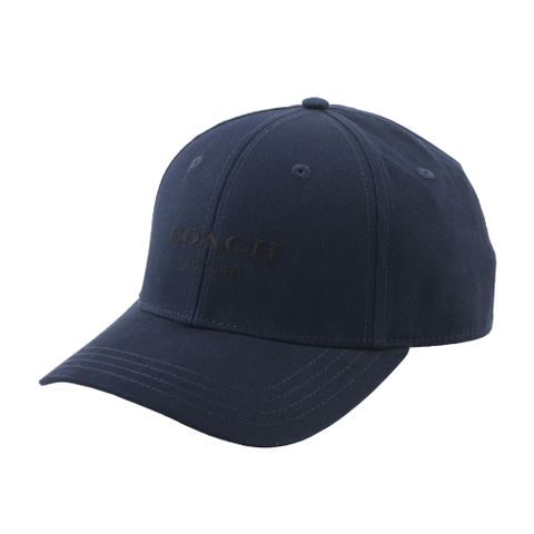 COACH 刺繡標誌棉質棒球帽 (海軍藍) CH409 NAV