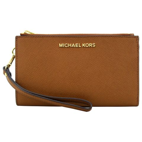 Michael Kors MK防刮多功能手掛式中夾-棕