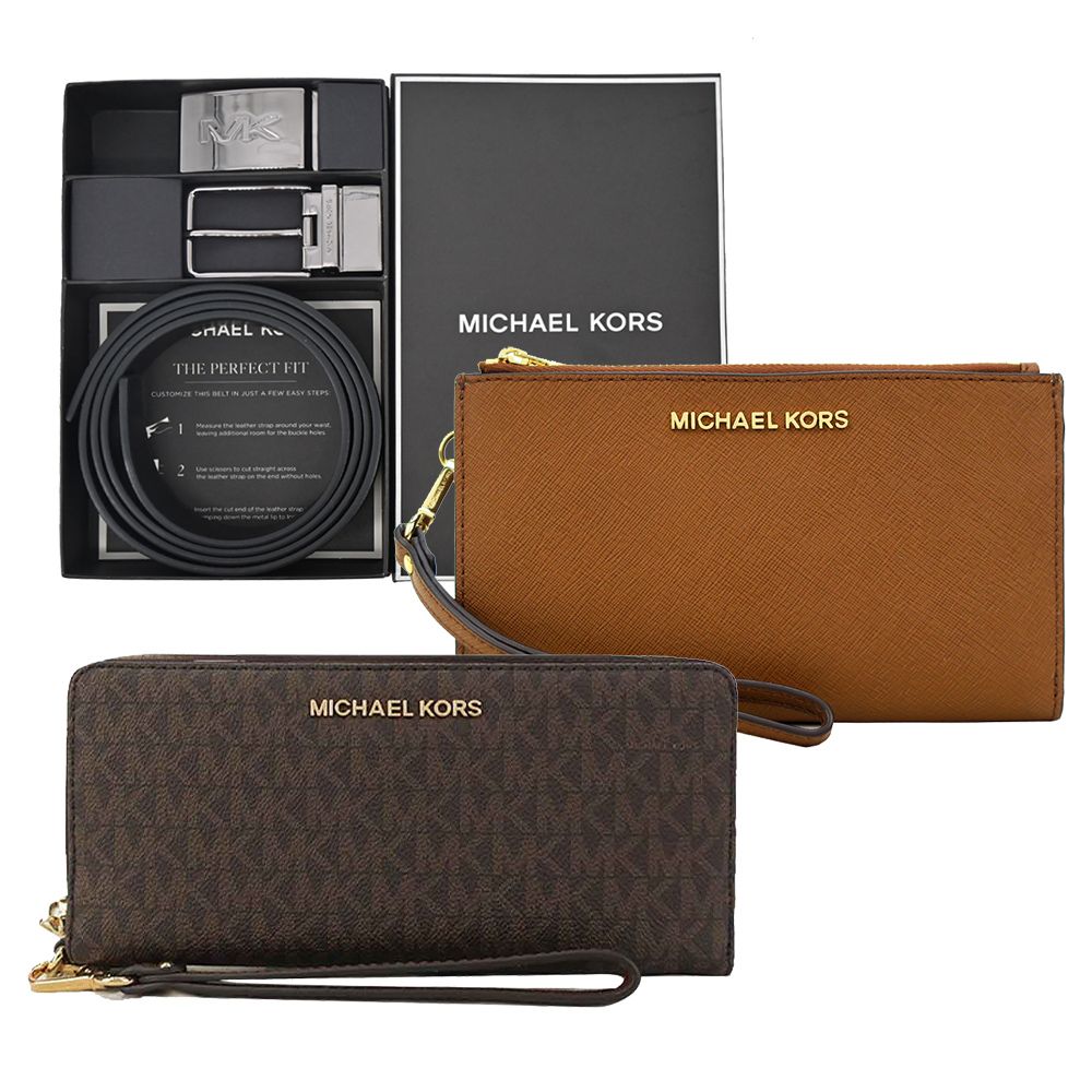 Michael Kors  MK基本款萬用夾/長夾/皮帶 (多款任選)