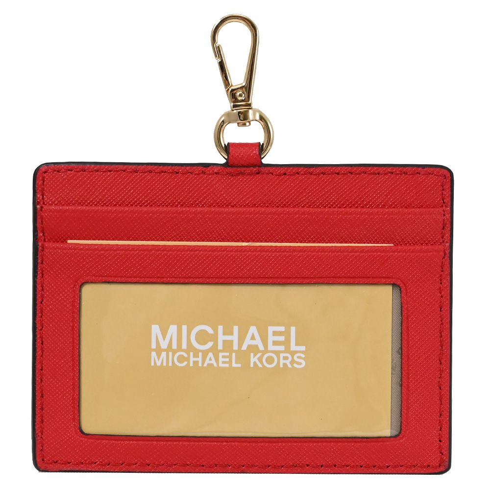 Michael Kors  JET SET TRAVEL 頸掛證件零錢包.紅