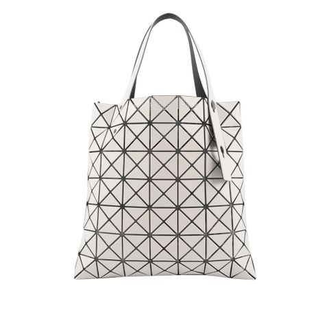 ISSEY MIYAKE BAO BAO PRISM 7X7 啞光霧面手提包(淺灰色) BB26AG507 11
