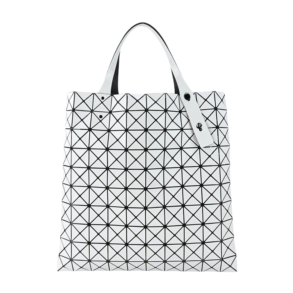 Issey Miyake 三宅一生   BAOBAO 10x10亮面肩背包-白