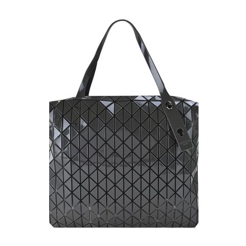 Issey Miyake 三宅一生 BAOBAO 金屬光感色手提包-深灰