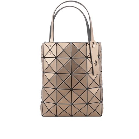 Issey Miyake 三宅一生 ISSEY MIYAK BAO BAO LUCENT BOXY 5X4 金屬色手提包(橘色)