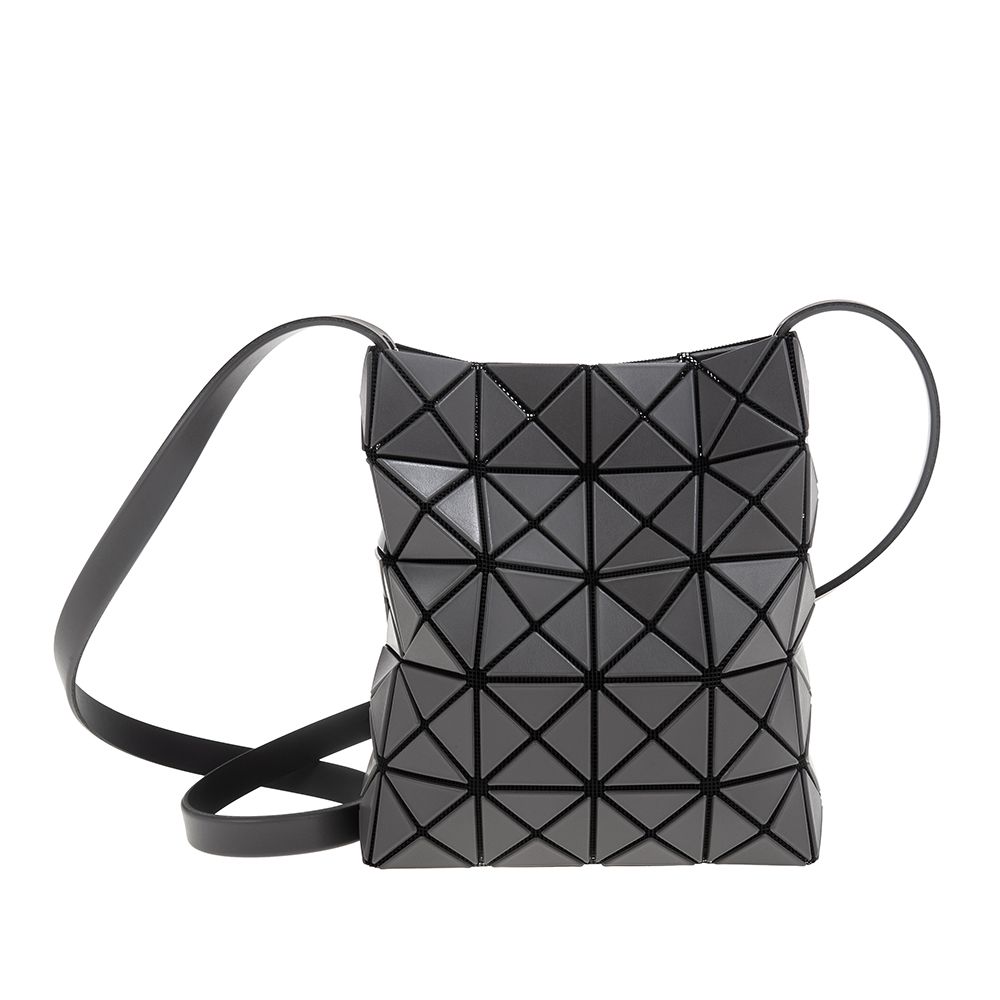 Issey Miyake 三宅一生   BAOBAO 新款PRISM MATTE啞光材質三角格5x4手提包 (碳灰色)