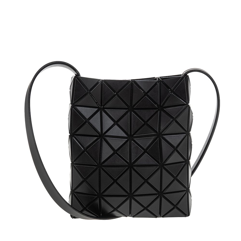 Issey Miyake 三宅一生   BAOBAO 新款PRISM MATTE啞光材質三角格5x4手提包 (霧面黑)