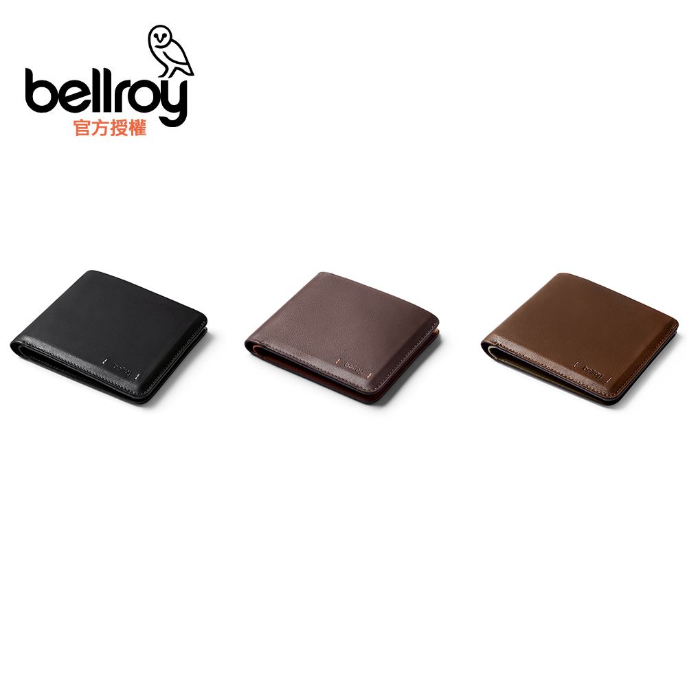 Bellroy  Hide&Seek Premium Edition HI橫式真皮皮夾 高9.5cm(WHSG)