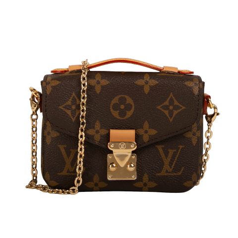 Louis Vuitton 路易威登 M81267 MICRO METIS迷你手提斜背包(棕色)