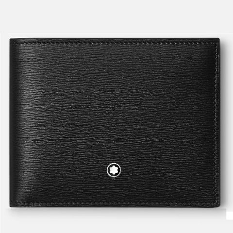 【MontBlanc 萬寶龍】小牛皮4810 6卡皮夾
