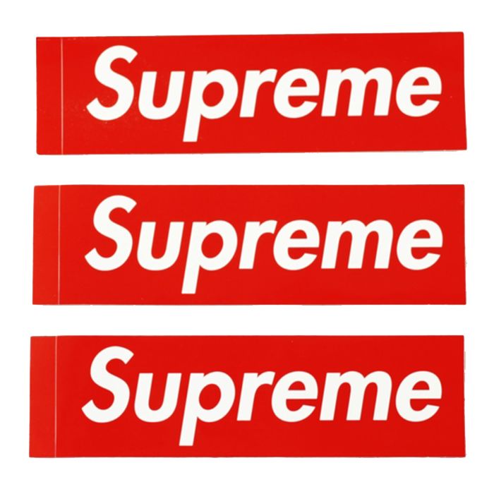 Supreme Box Logo Sticker 貼紙(3入一組) - PChome 24h購物