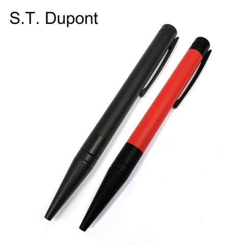 s.t.Dupont 都彭 D-霧黑桿/紅桿黑夾 原子筆(265115/265116)