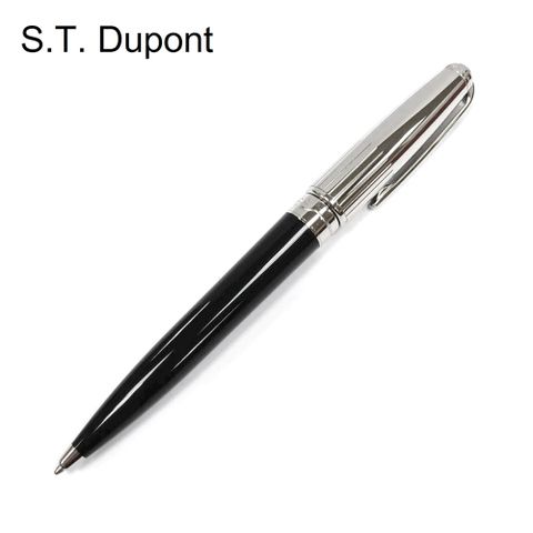 s.t.Dupont 都彭 不鏽鋼 黑色 原子筆(485350)