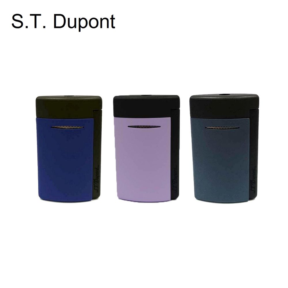 s.t.Dupont 都彭   打火機 minijet 啞光黑 海洋藍/紫/石墨色 10860/10865/10866