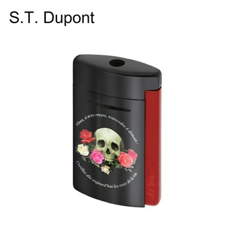 S.T.Dupont 都彭 MINIJET系列打火機 MEMENTO MORI/BLACK 10894