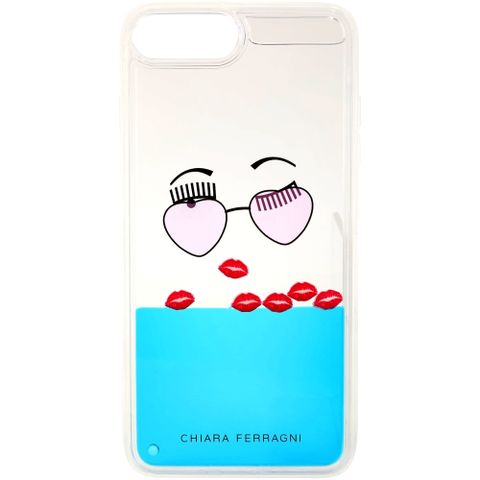 Chiara Ferragni 墨鏡紅唇圖案 i7/8 PLUS手機殼(5.5吋)