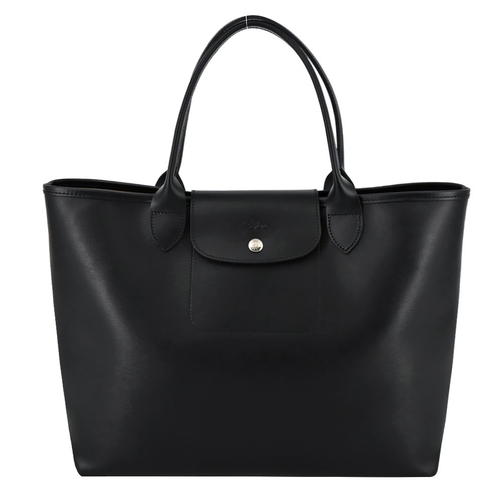 Longchamp  LE PLIAGE CITY系列PVC帆布托特包(黑)