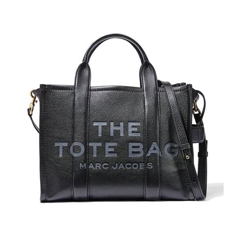 The Leather TOTE 皮革兩用托特包-小/黑