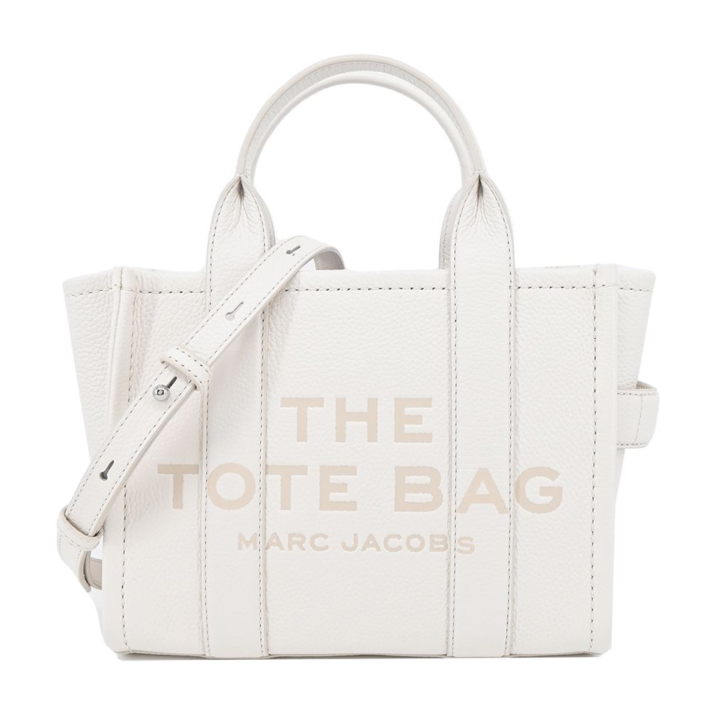 MARC JACOBS THE LEATHER MINI TOTE 皮革兩用托特包-迷你/白- PChome